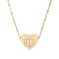 Engraved Heart Necklace — Personalized Morse & Custom Alignment Numbers (Silver or Gold)